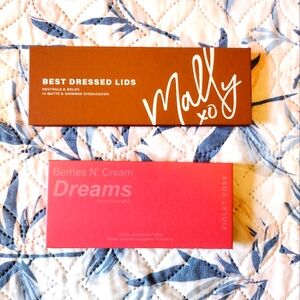 Violet Voss and Mally eyeshadow palette bundle